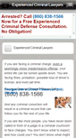 Mobile Screenshot of experiencedcriminallawyers.com